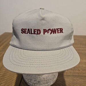 VTG Sealed Power High Performance Parts Racing Speed Dad Hat Cap Rope Strapback